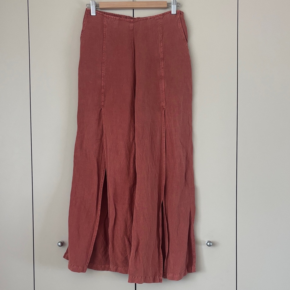 Young Fabulous & Broke | Wide Leg Terracotta Pants